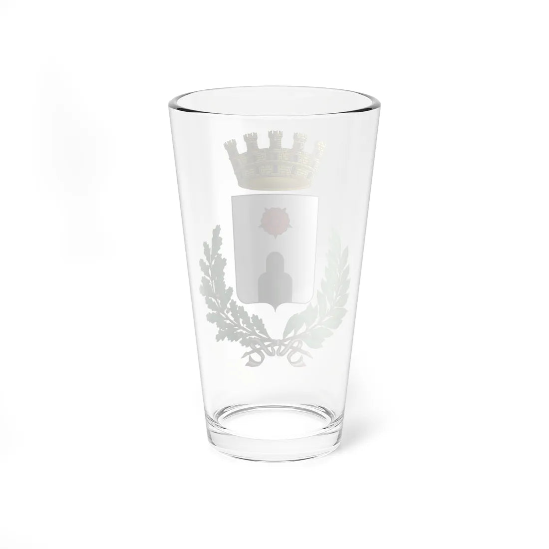 Monterotondo-Stemma (Italy) (Coat of Arms) Pint Glass 16oz - Go Mug Yourself