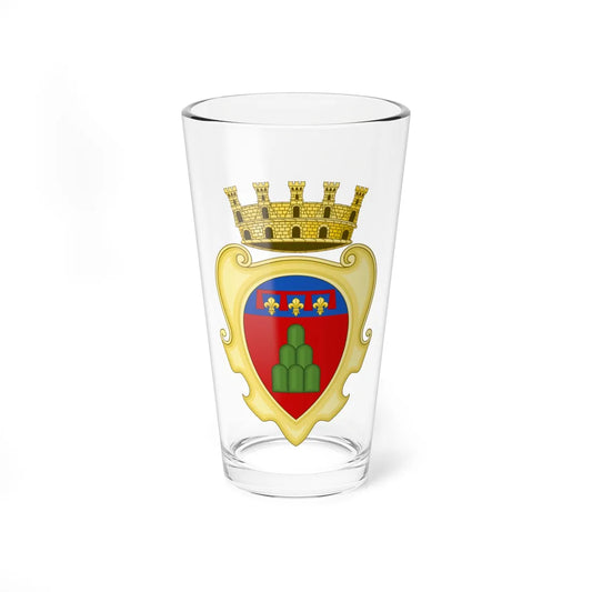 Montevarchi-Stemma (Italy) (Coat of Arms) Pint Glass 16oz 16oz - Go Mug Yourself