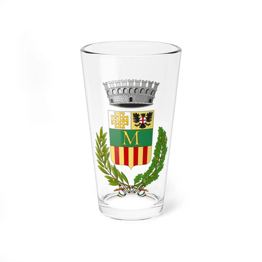 Montresta-Stemma (Italy) (Coat of Arms) Pint Glass 16oz 16oz - Go Mug Yourself