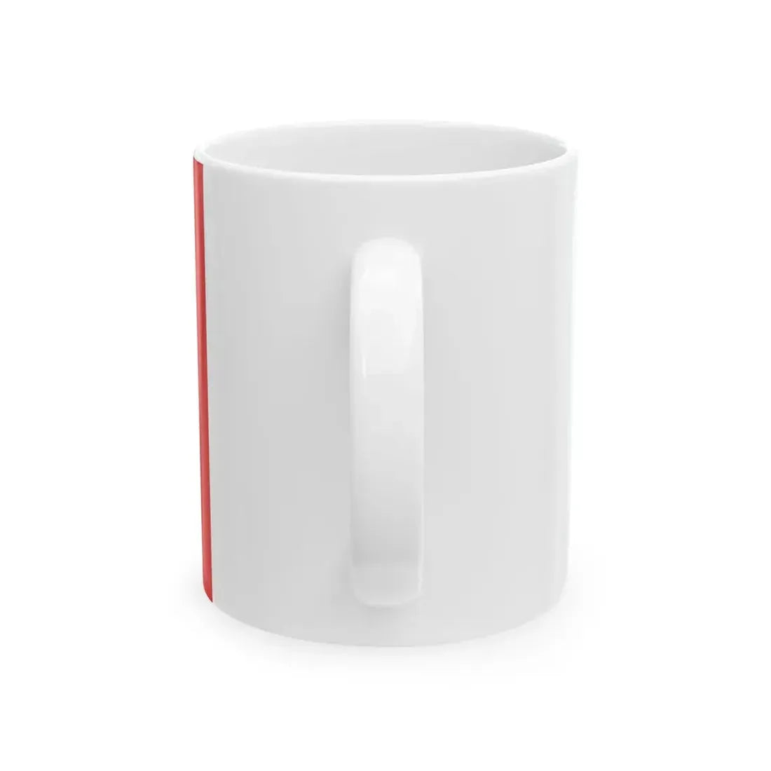 Monza-Bandiera v2 (Italy) White Coffee Mug - Go Mug Yourself