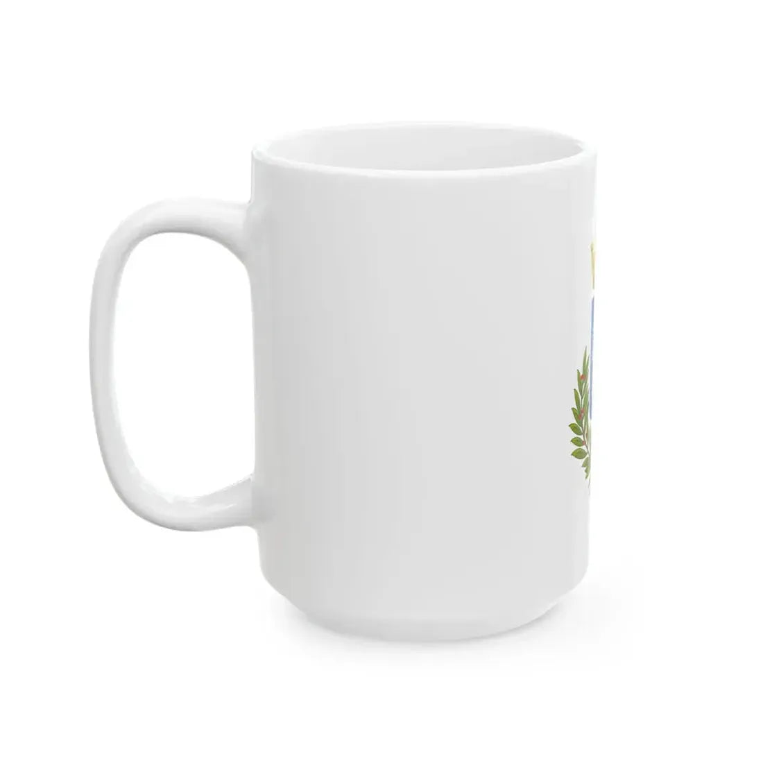 Monza-Bandiera v2 (Italy) White Coffee Mug - Go Mug Yourself