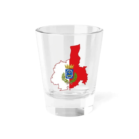 Monza flagmap (Italy) Shot Glass 1.5oz 1.5oz - Go Mug Yourself