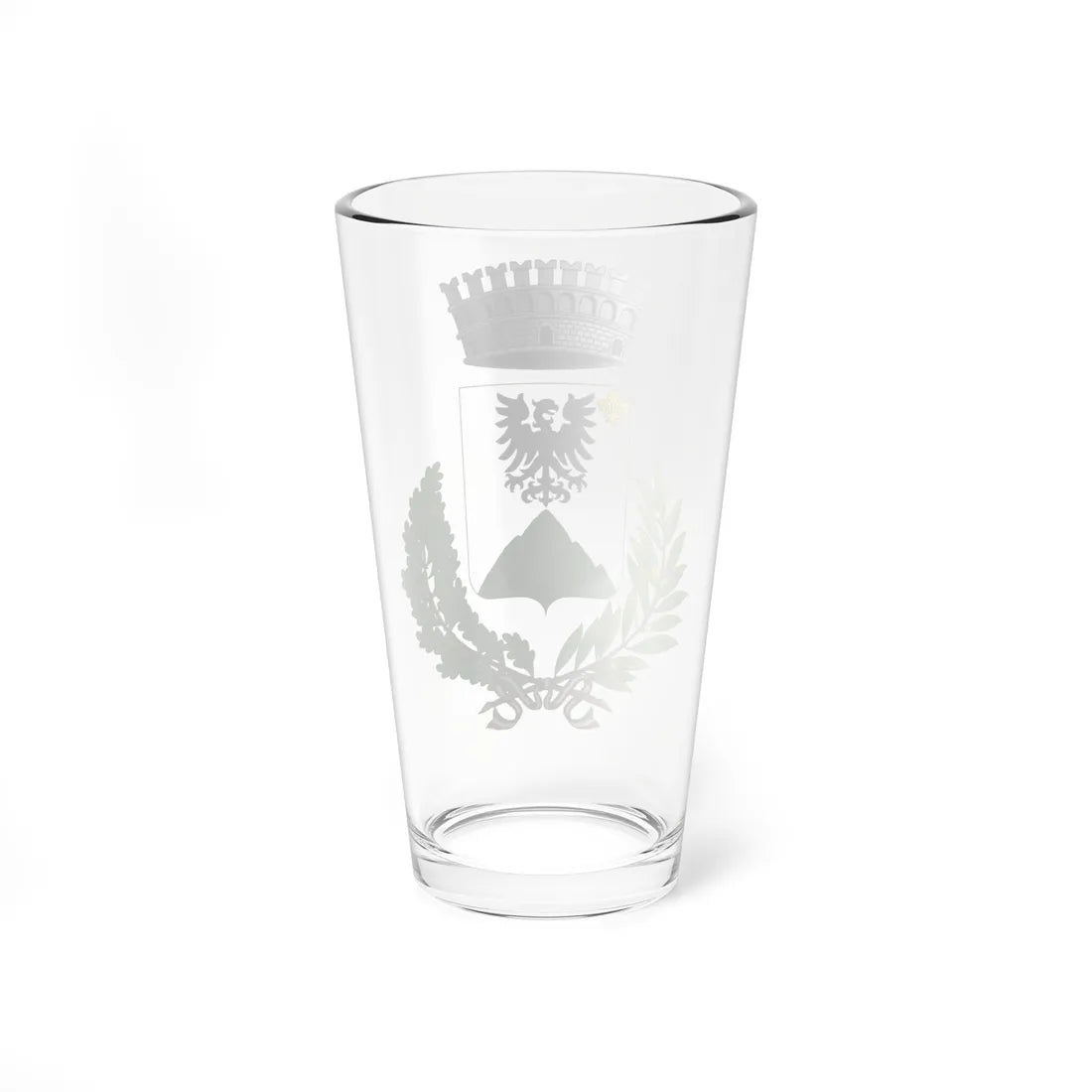 Monzuno-Stemma (Italy) (Coat of Arms) Pint Glass 16oz - Go Mug Yourself