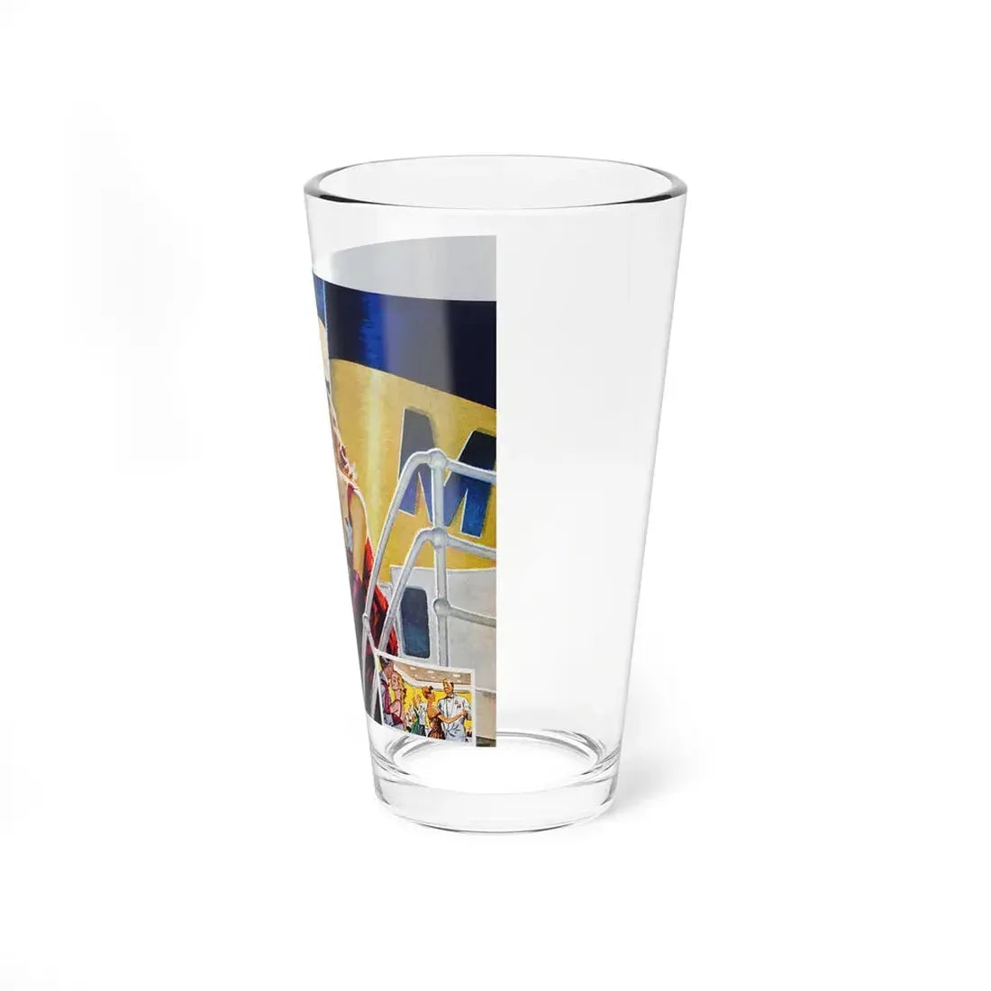 Moonlight and Romance, 1947 (Magazine Illustration) Pint Glass 16oz - Go Mug Yourself