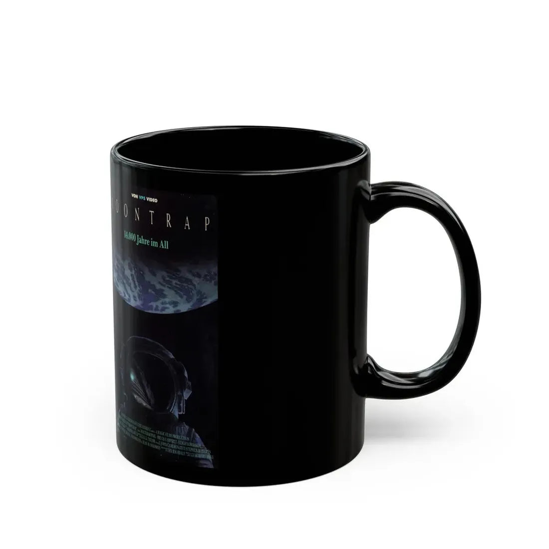 MOONTRAP VPS VIDEO (VHS COVER) - Black Coffee Mug - Go Mug Yourself