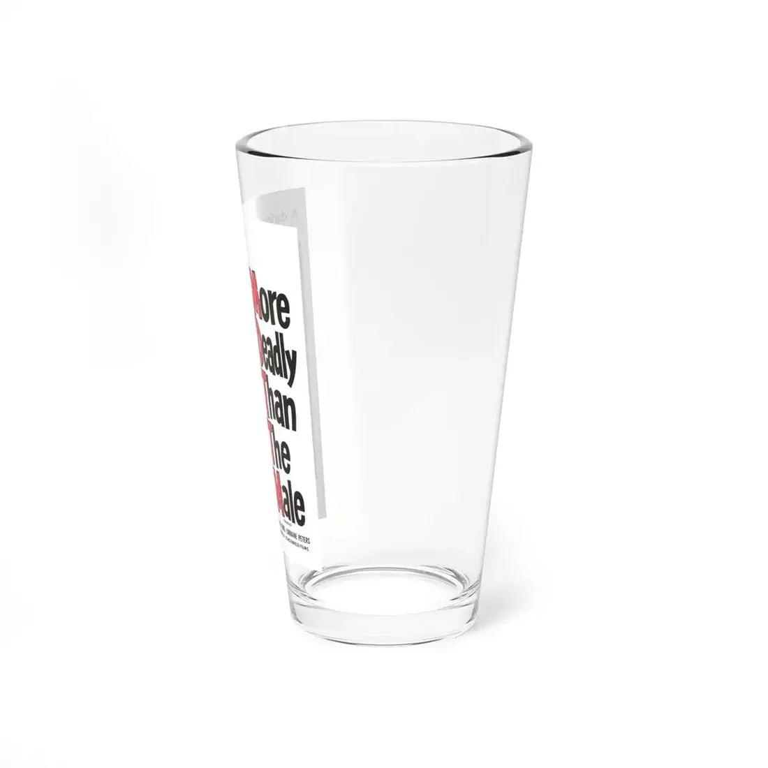 MORE DEADLY THAN THE MALE 1959 Movie Poster - Pint Glass 16oz - Go Mug Yourself