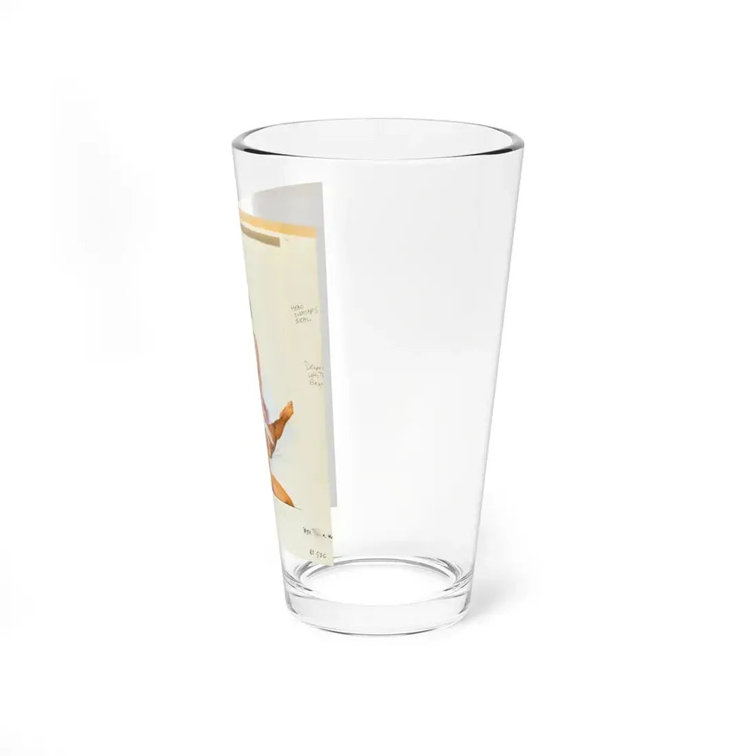 More Than a Man Adult, Paperback Cover - Pint Glass 16oz - Go Mug Yourself