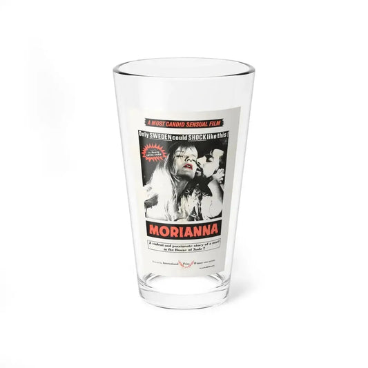 MORIANNA 1965 Movie Poster - Pint Glass 16oz 16oz - Go Mug Yourself