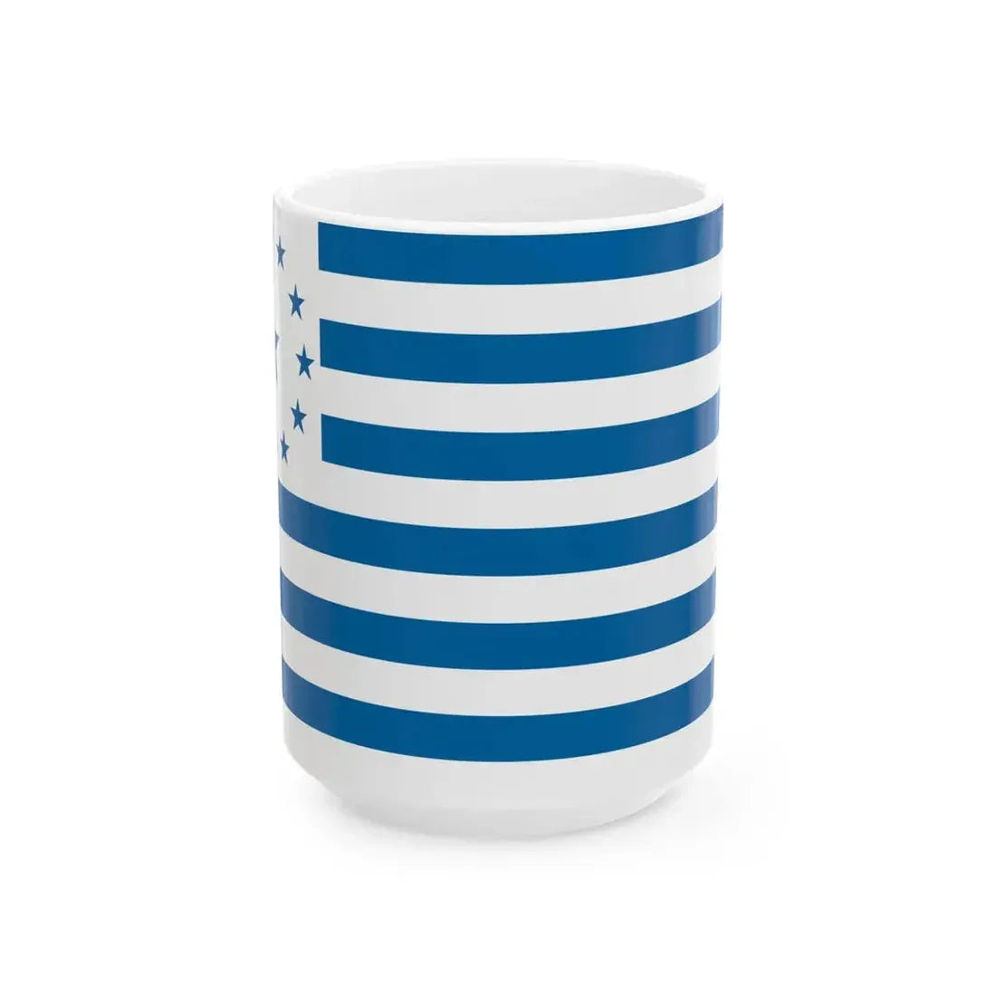 Mormon Flag of Gods Kingdom 2002 (United States) White Coffee Mug 15oz - Go Mug Yourself