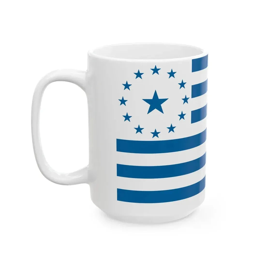 Mormon Flag of Gods Kingdom 2002 (United States) White Coffee Mug - Go Mug Yourself