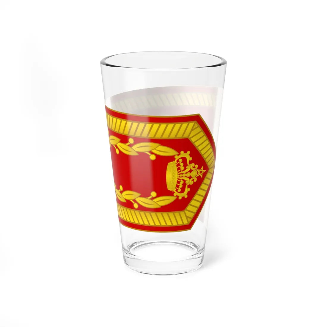 Moroccan Army Maréchal Rotated (Morocco) (Military Rank) Pint Glass 16oz - Go Mug Yourself