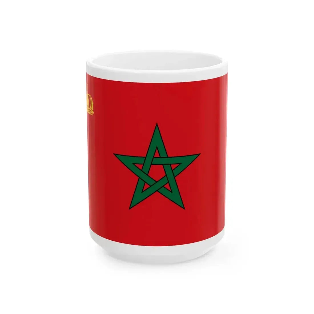 Morocco gov index commercial (Morocco) White Coffee Mug 15oz - Go Mug Yourself