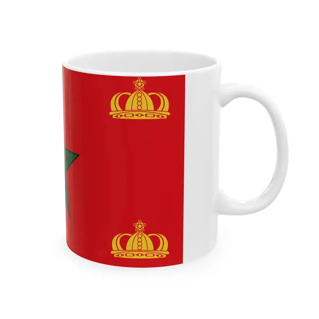 Morocco gov index naval warfare (Morocco) White Coffee Mug - Go Mug Yourself