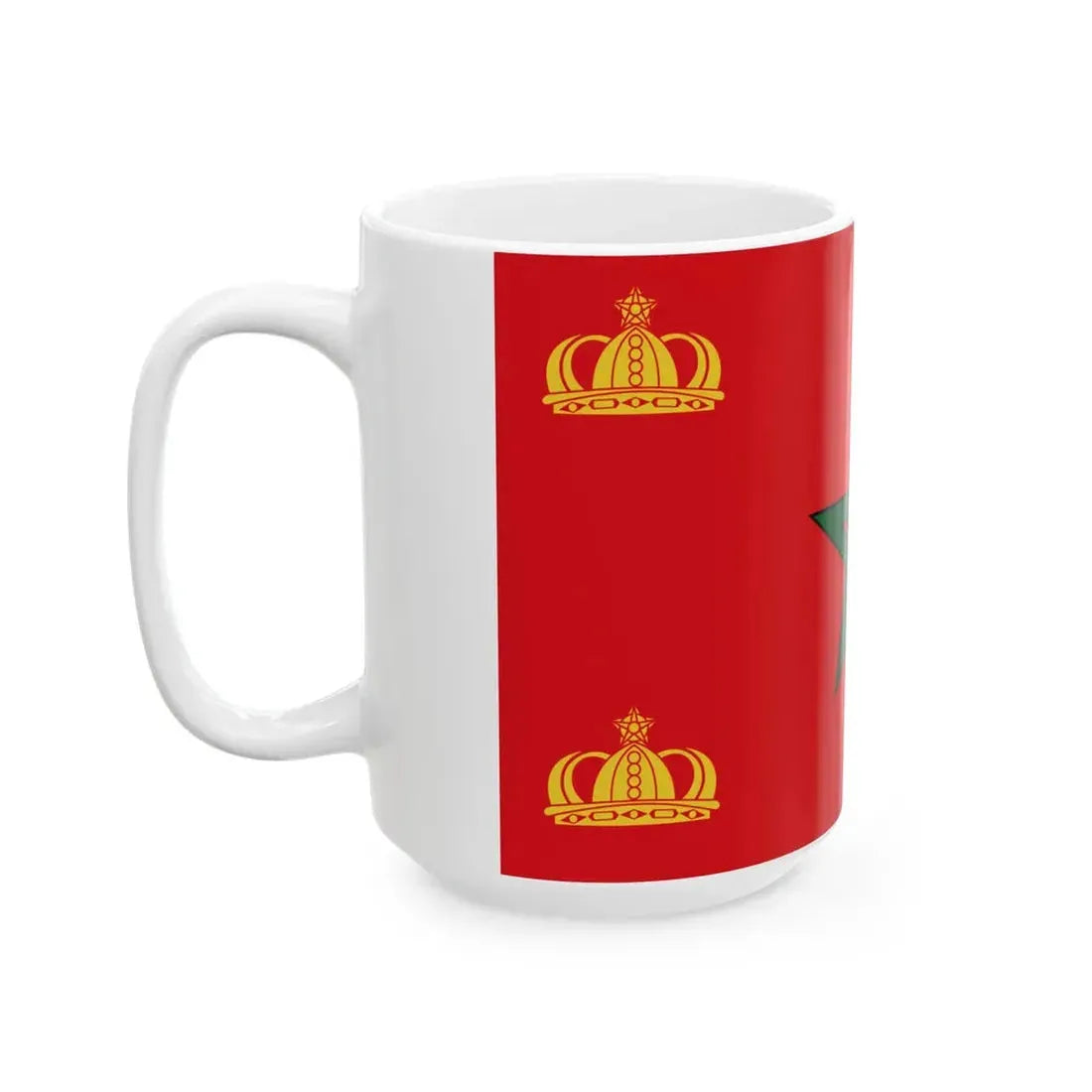 Morocco gov index naval warfare (Morocco) White Coffee Mug - Go Mug Yourself