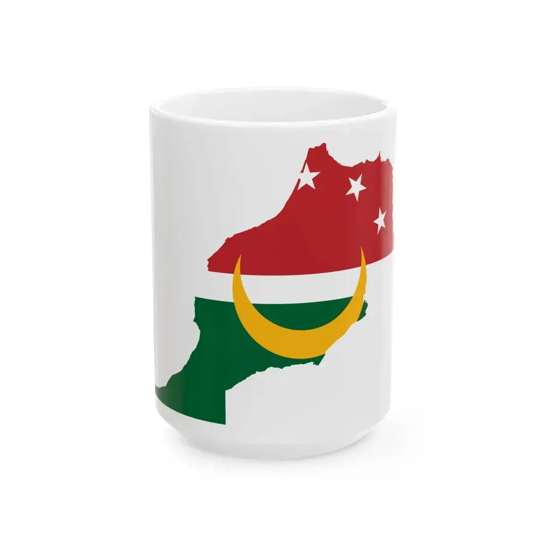 Morocco UMA (Morocco) White Coffee Mug 15oz - Go Mug Yourself