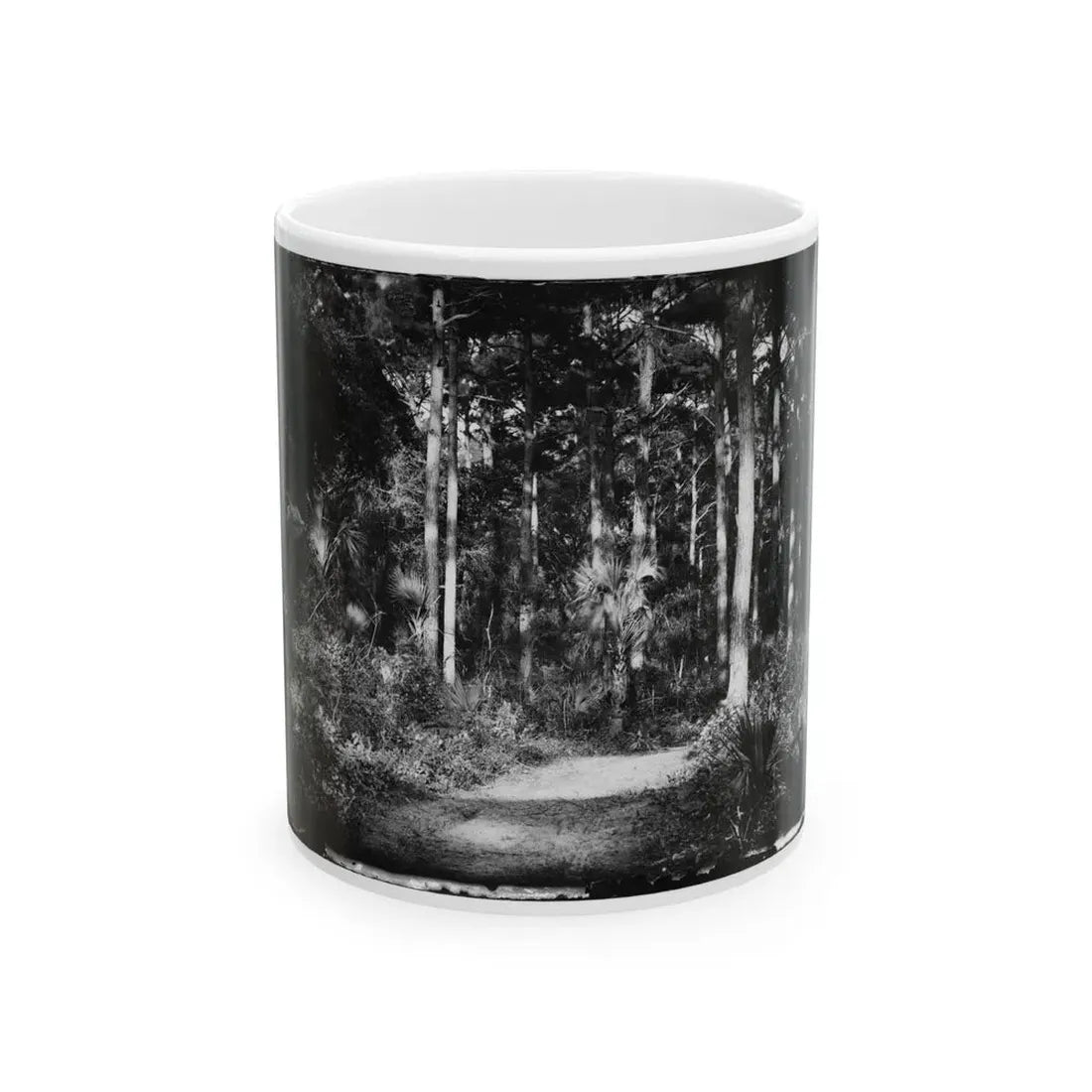 Morris Island, South Carolina 001 (U.S. Civil War) White Coffee Mug 11oz - Go Mug Yourself