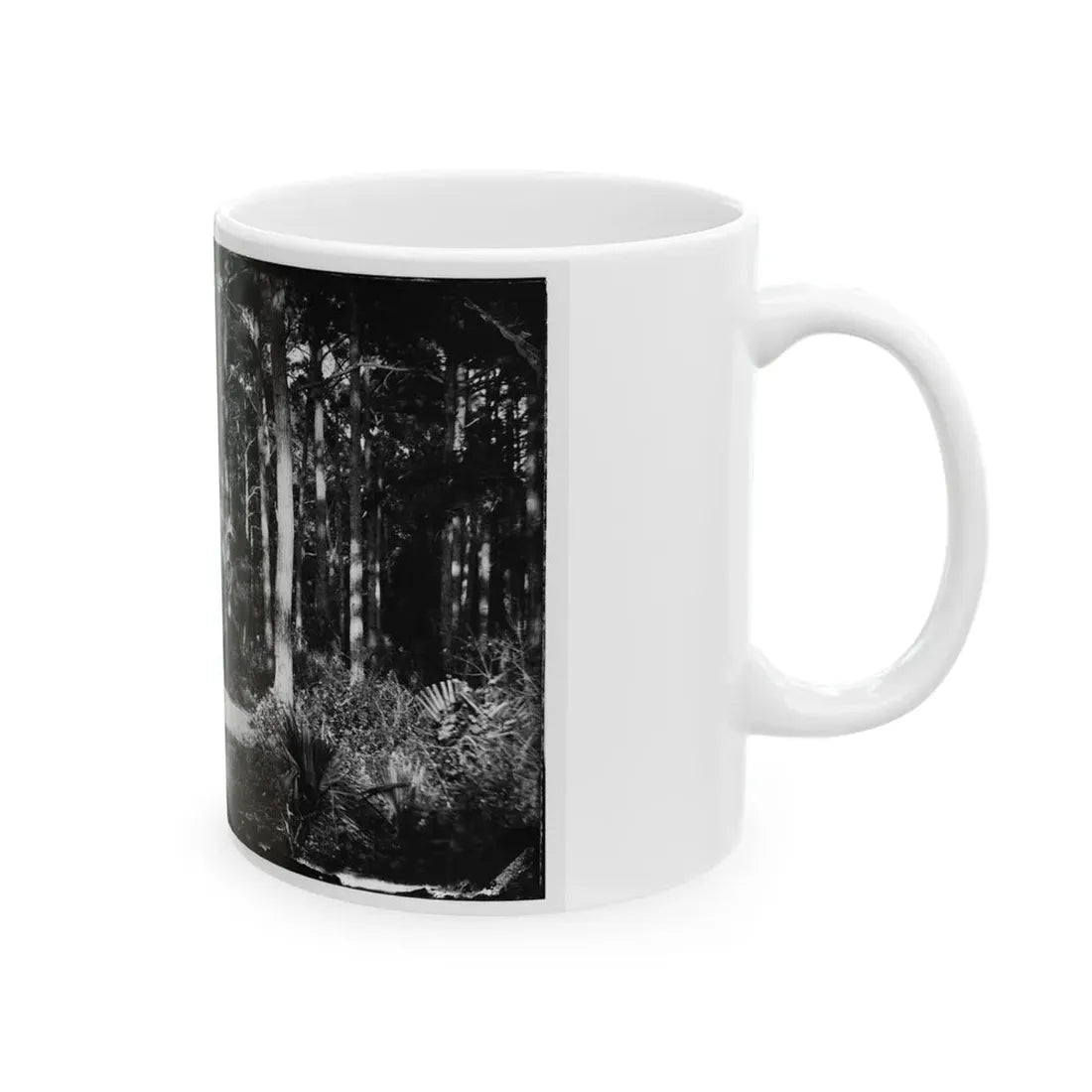 Morris Island, South Carolina 001 (U.S. Civil War) White Coffee Mug - Go Mug Yourself