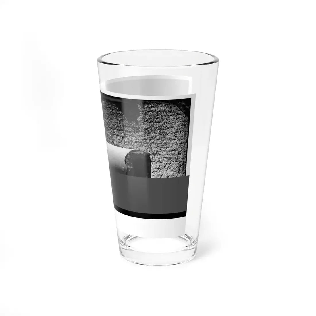 Morris Island, South Carolina. 300-Pounder Parrot Rifle After Bursting Of Muzzle (U.S. Civil War) Pint Glass 16oz - Go Mug Yourself