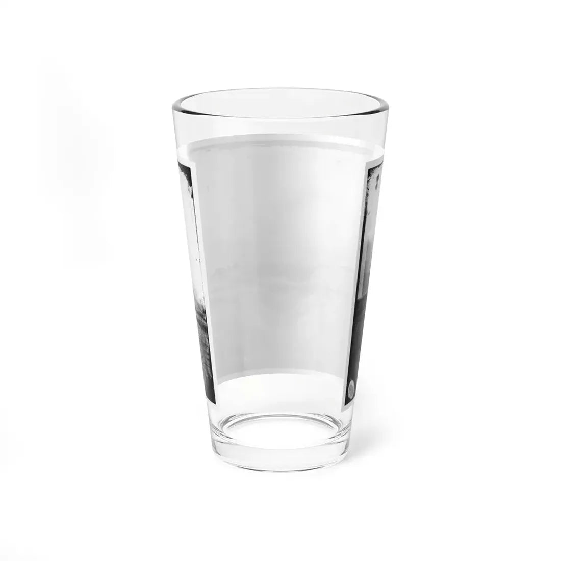 Morris Island, South Carolina. Battery Weed. Five 10-Inch Siege Mortars (U.S. Civil War) Pint Glass 16oz - Go Mug Yourself