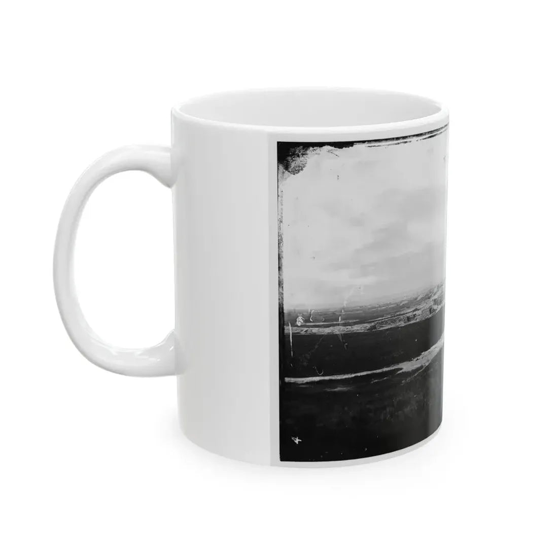 Morris Island, South Carolina. First Parallel (U.S. Civil War) White Coffee Mug - Go Mug Yourself