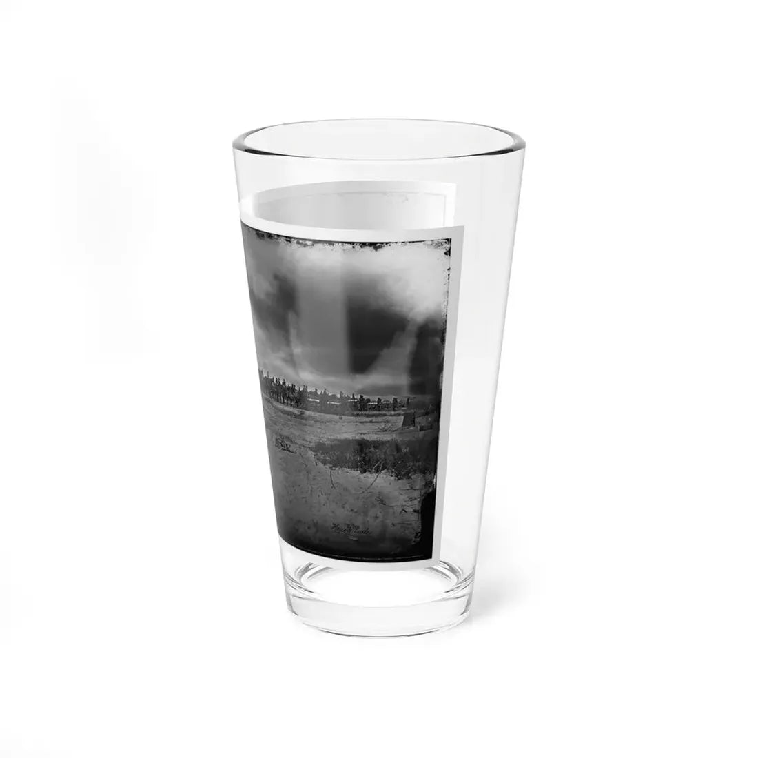 Morris Island, South Carolina. Unidentified Artillery Unit (U.S. Civil War) Pint Glass 16oz - Go Mug Yourself