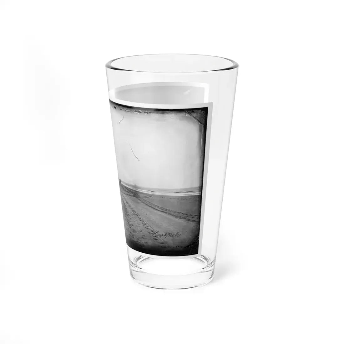 Morris Island, South Carolina. Unidentified Camp 002 (U.S. Civil War) Pint Glass 16oz - Go Mug Yourself