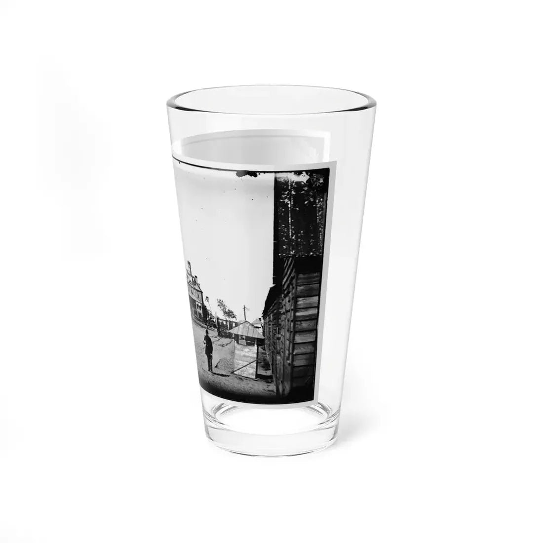 Morris Island, South Carolina. Unidentified Camp 005 (U.S. Civil War) Pint Glass 16oz - Go Mug Yourself