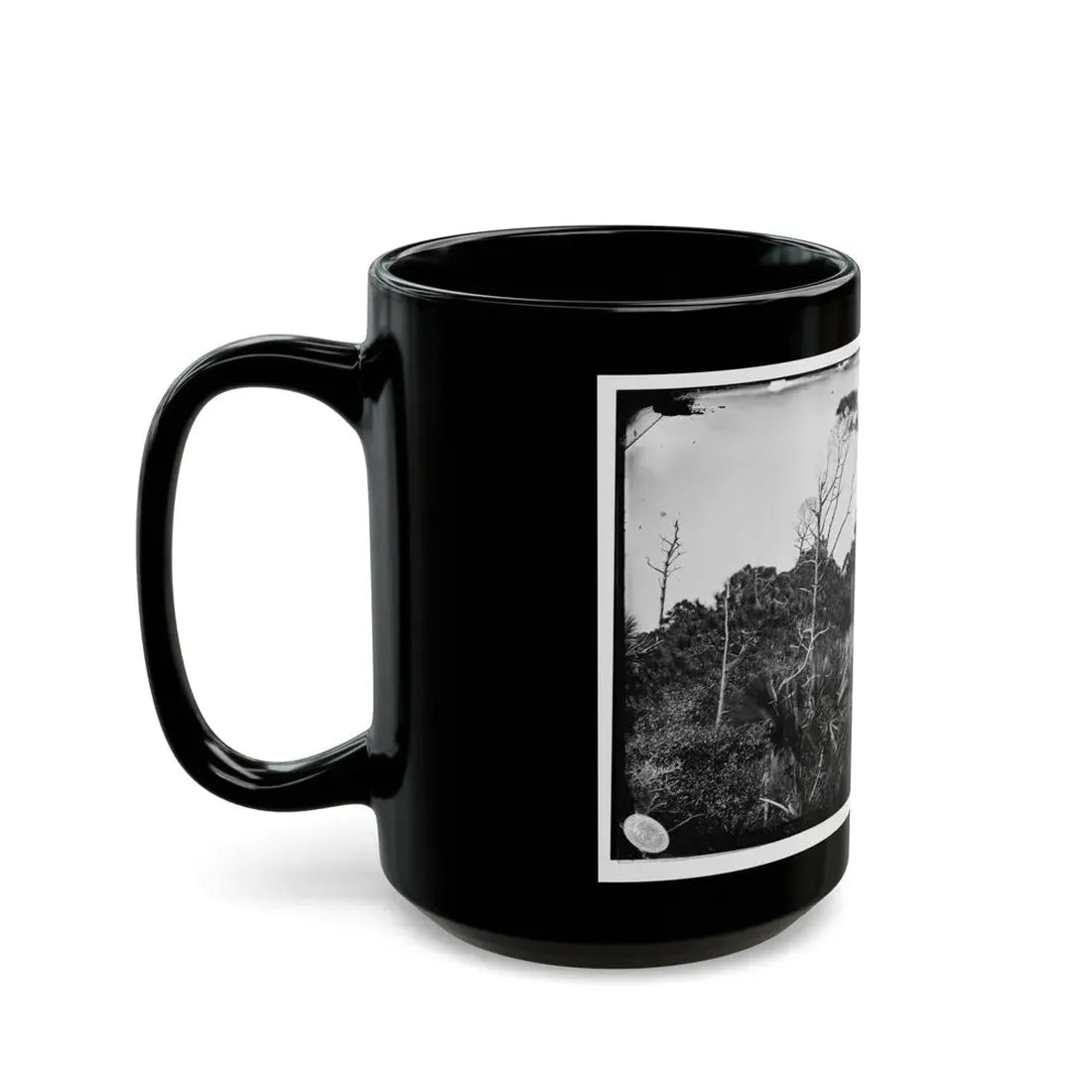 Morris Island, South Carolina (U.S. Civil War) Black Coffee Mug - Go Mug Yourself