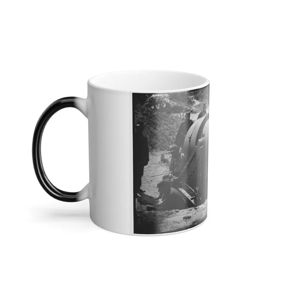 Morris Island, South Carolina. 300-Poinder Parrot Rifle After Bursting of Muzzle (U.S. Civil War) Color Changing Coffee Mug 11oz-Go Mug Yourself