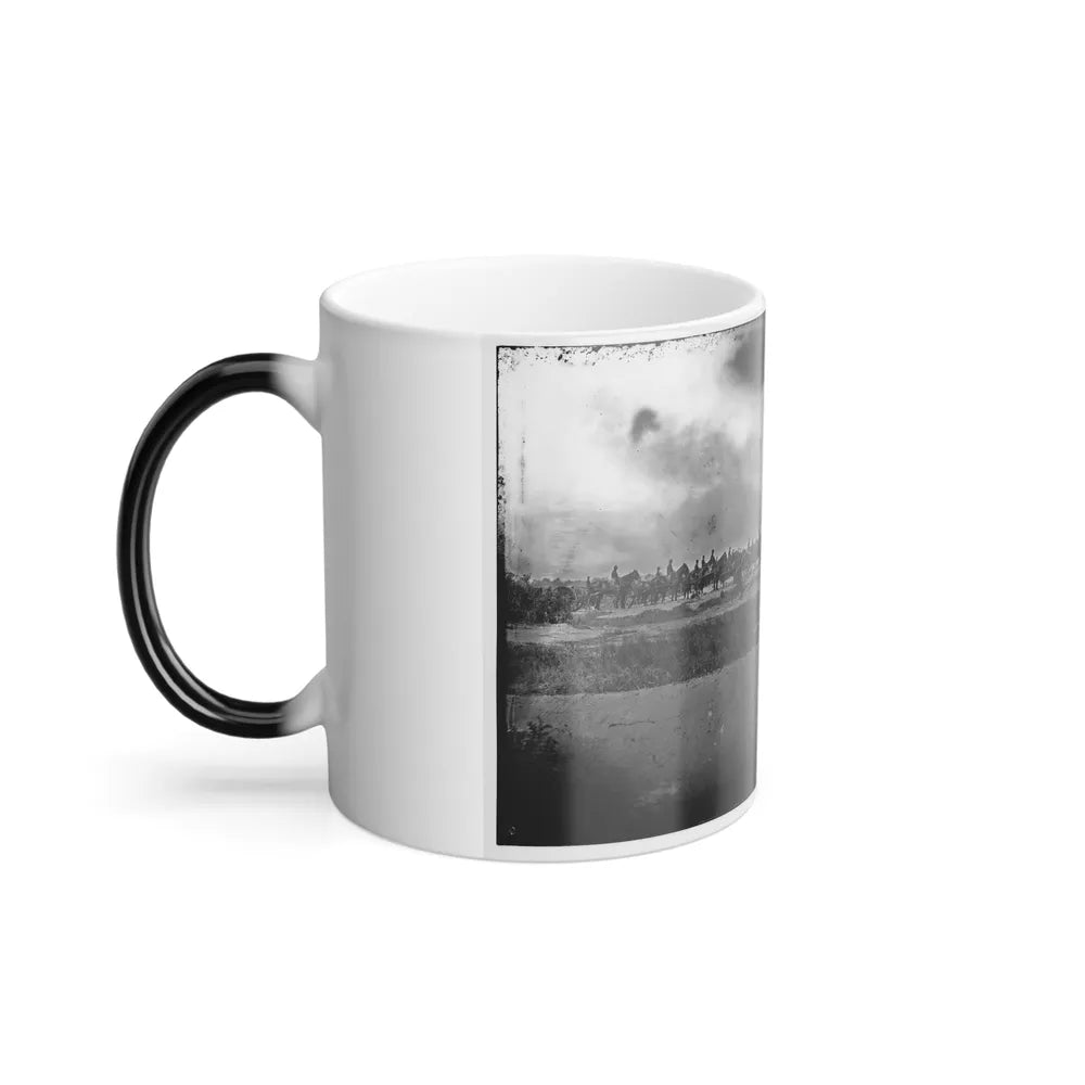Morris Island, South Carolina. Unidentified Artillery Unit (U.S. Civil War) Color Changing Coffee Mug 11oz-Go Mug Yourself