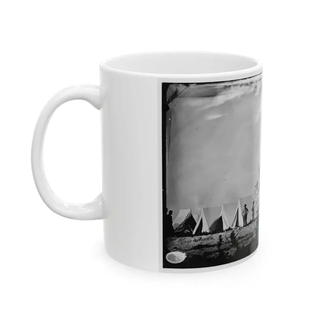 Morris Island (Vicinity), South Carolina. Ruins Of Charleston Lighthouse (U.S. Civil War) White Coffee Mug - Go Mug Yourself
