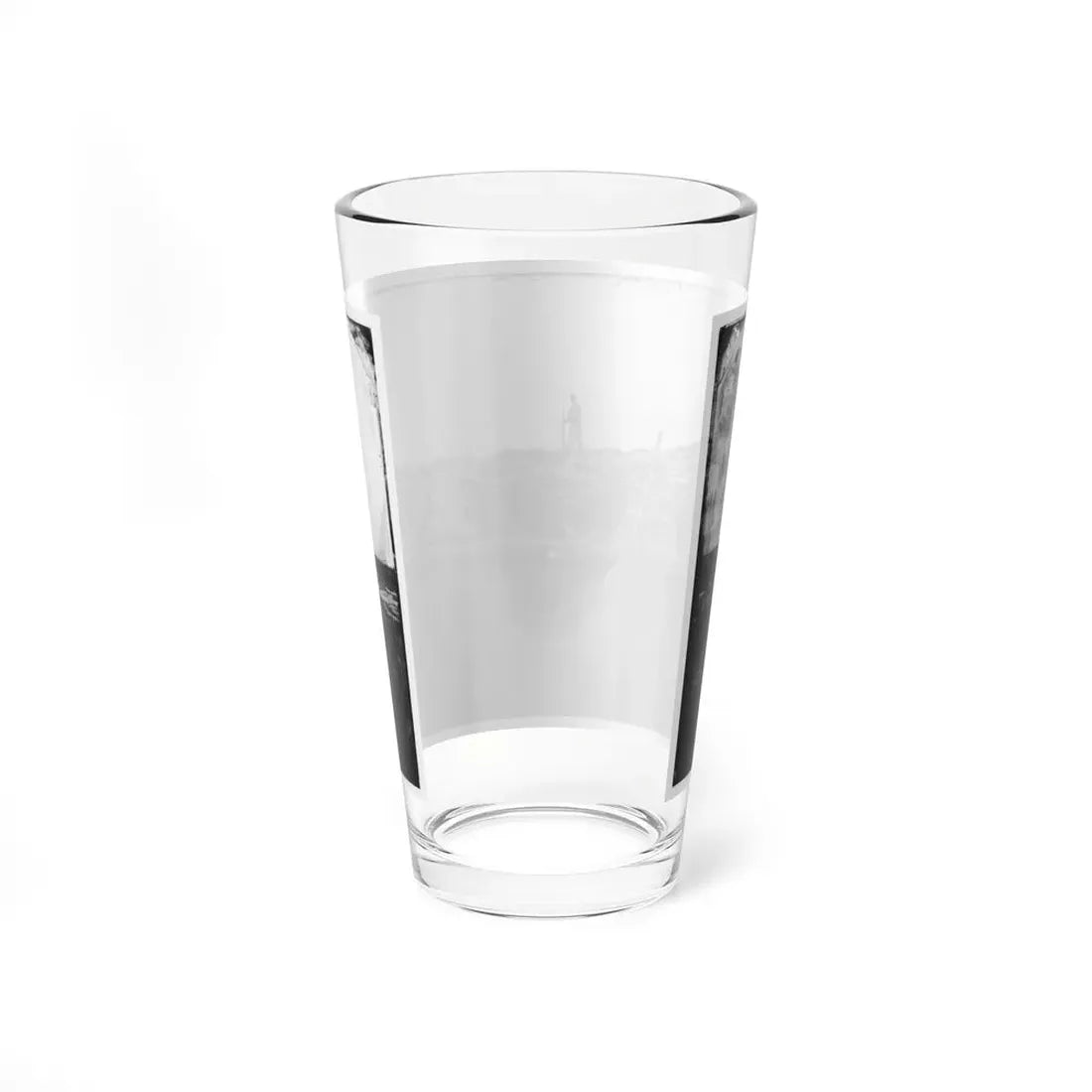 Morris Island (Vicinity), South Carolina. The Marsh Battery Or Swamp Angel After The Explosion, August 22, 1863 (U.S. Civil War) Pint Glass 16oz - Go Mug Yourself