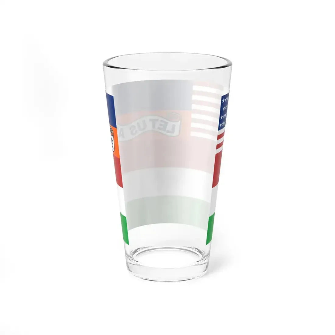 Mosely Flag of Florida 1845 (United States) Pint Glass 16oz - Go Mug Yourself