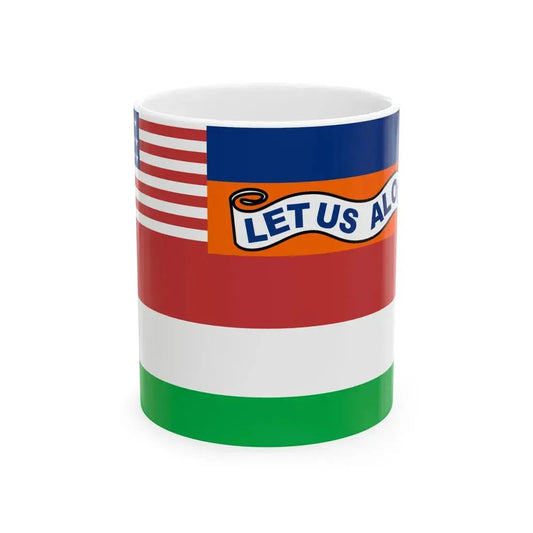 Mosely Flag of Florida 1845 (United States) White Coffee Mug 11oz - Go Mug Yourself