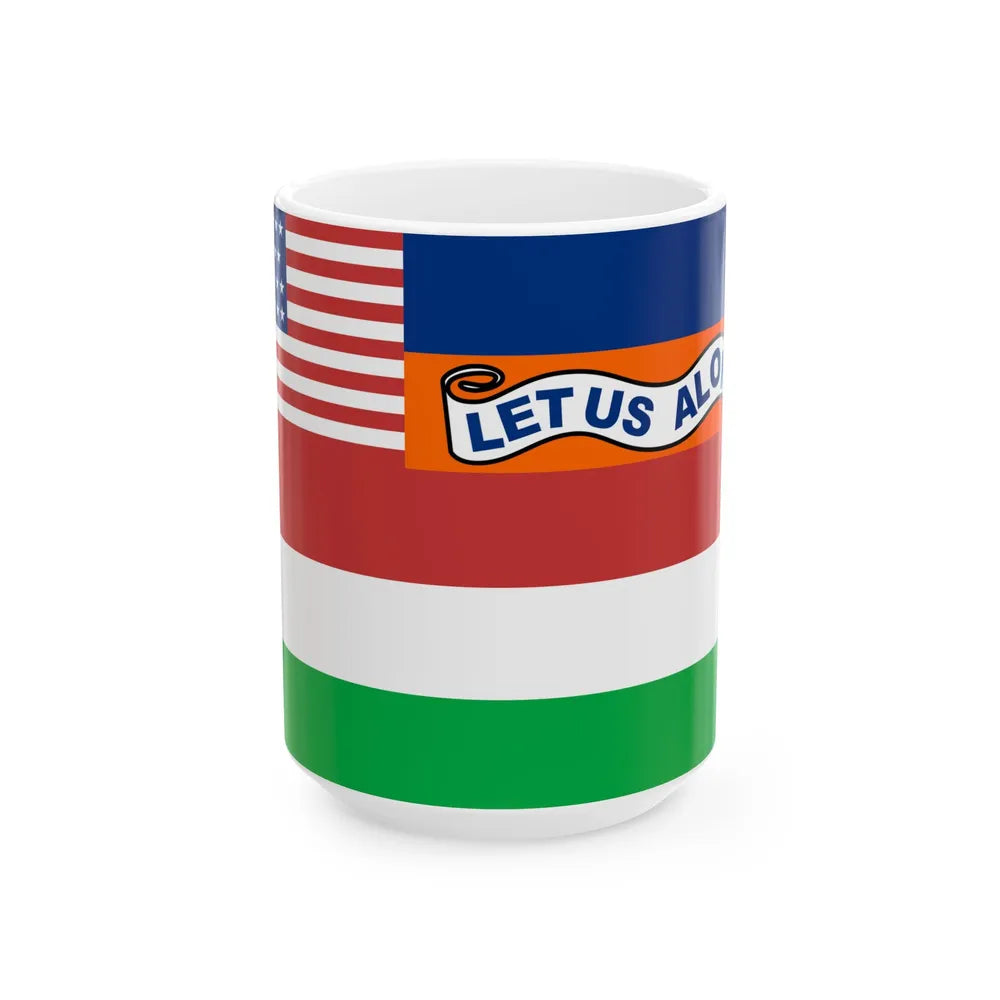 Mosely Flag of Florida 1845 (United States) White Coffee Mug 15oz - Go Mug Yourself