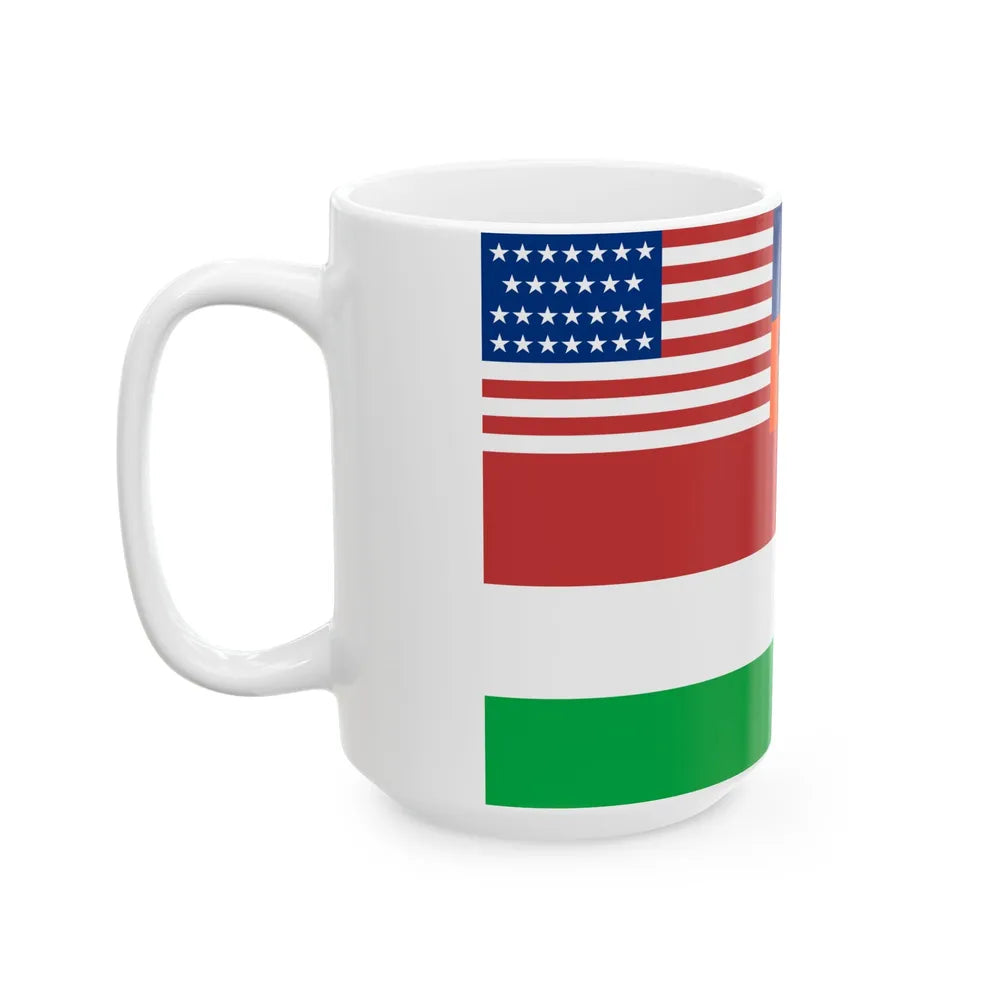 Mosely Flag of Florida 1845 (United States) White Coffee Mug - Go Mug Yourself