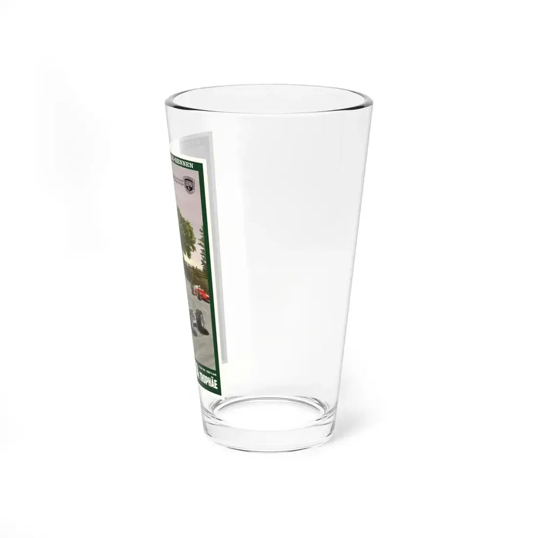 Motorsport Poster 104 - Pint Glass 16oz - Go Mug Yourself