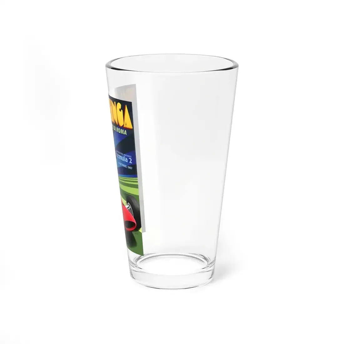 Motorsport Poster 152 - Pint Glass 16oz - Go Mug Yourself