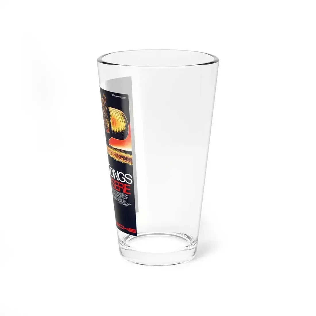 Motorsport Poster 36 - Pint Glass 16oz - Go Mug Yourself