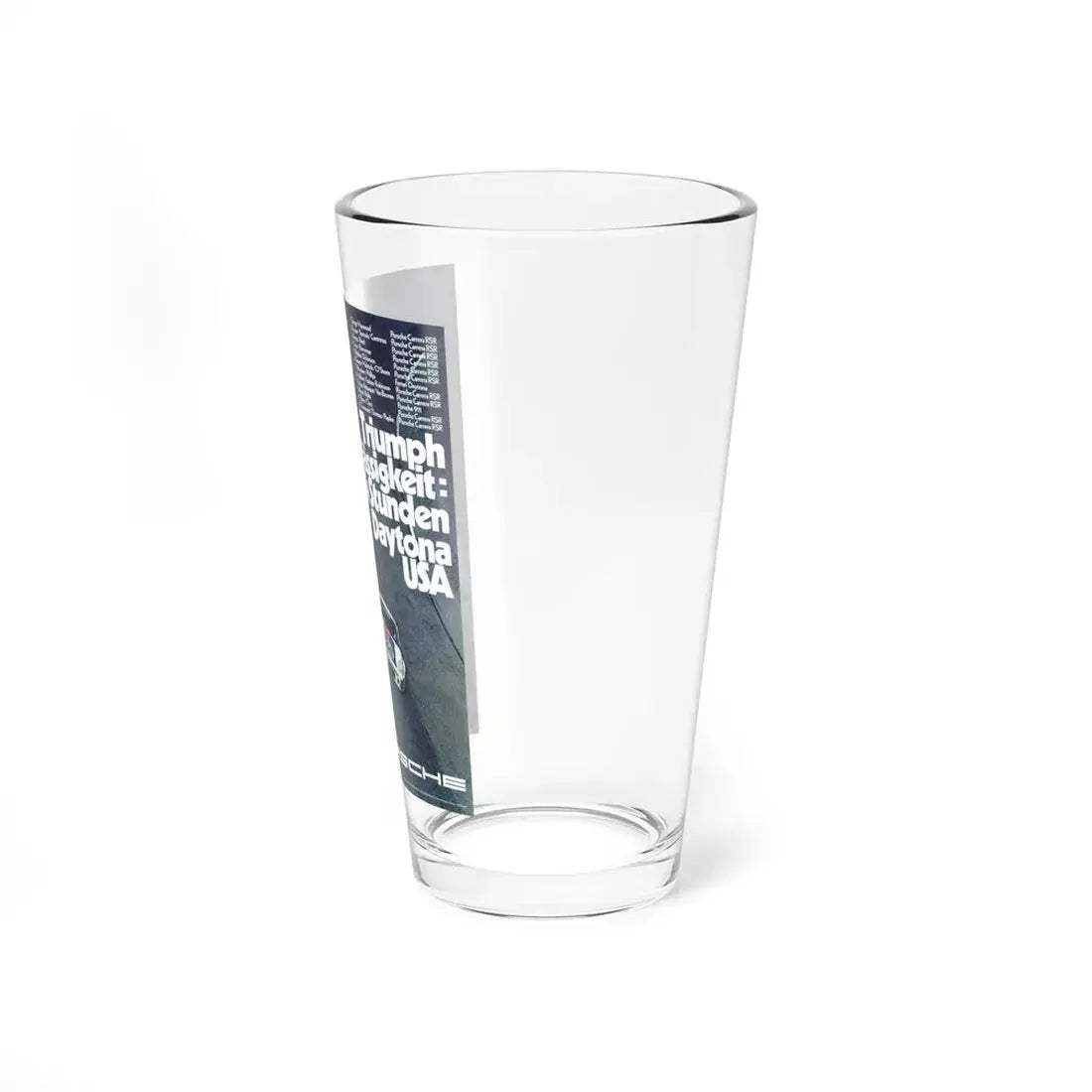 Motorsport Poster 37 - Pint Glass 16oz - Go Mug Yourself