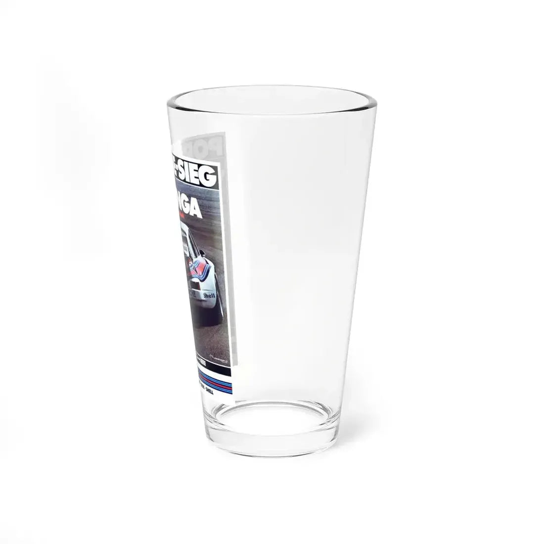 Motorsport Poster 39 - Pint Glass 16oz - Go Mug Yourself
