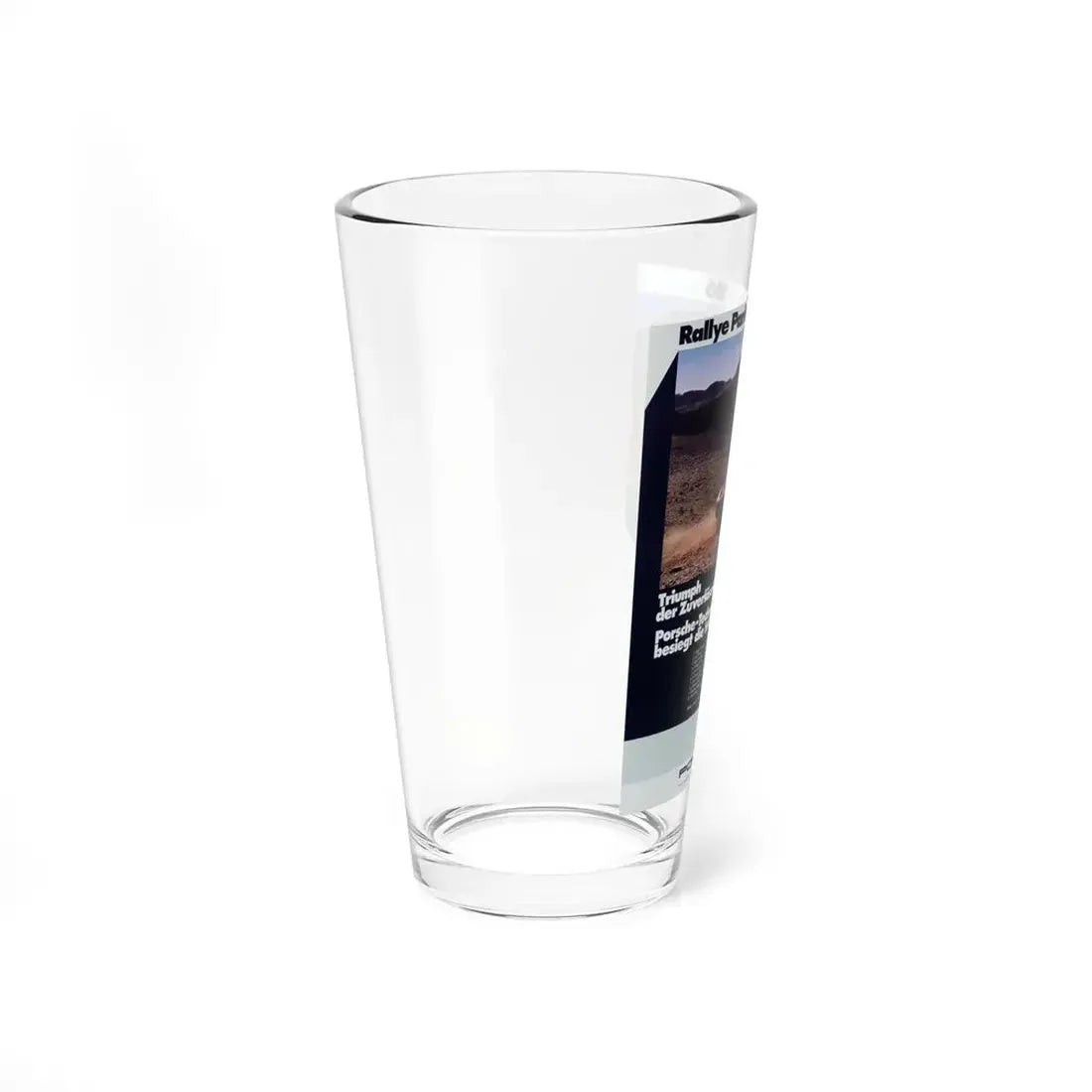 Motorsport Poster 43 - Pint Glass 16oz - Go Mug Yourself