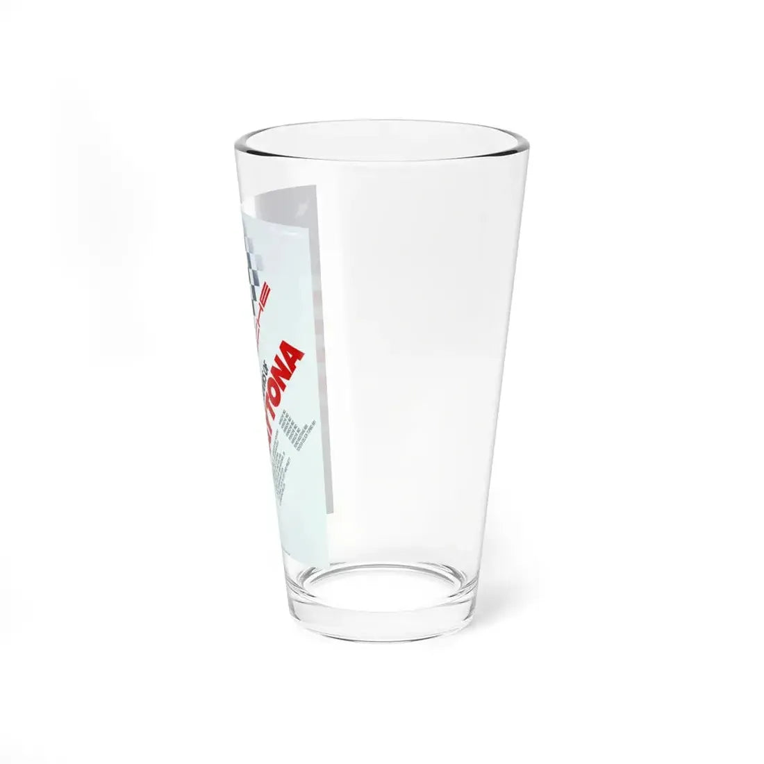 Motorsport Poster 45 - Pint Glass 16oz - Go Mug Yourself