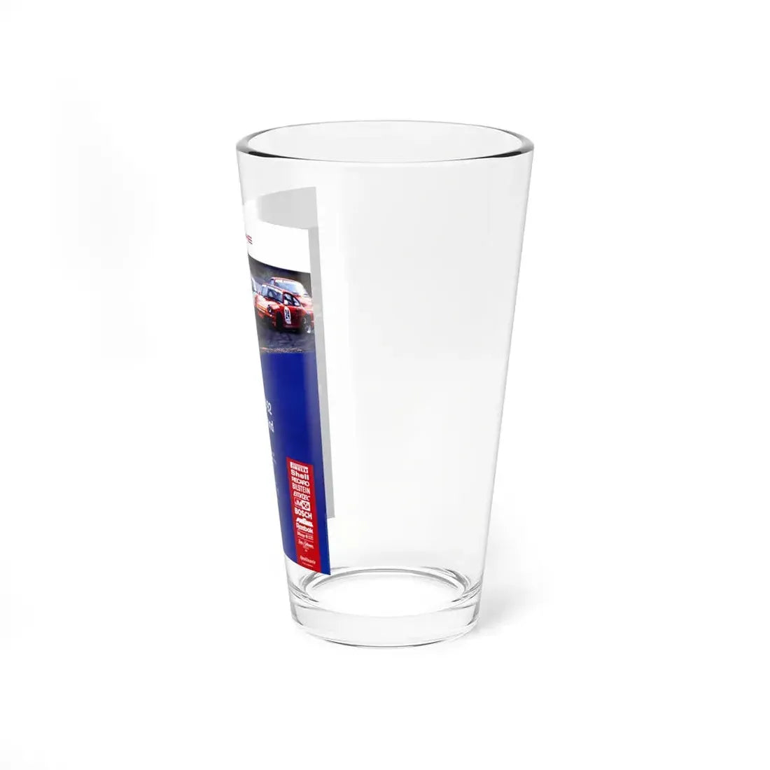 Motorsport Poster 48 - Pint Glass 16oz - Go Mug Yourself