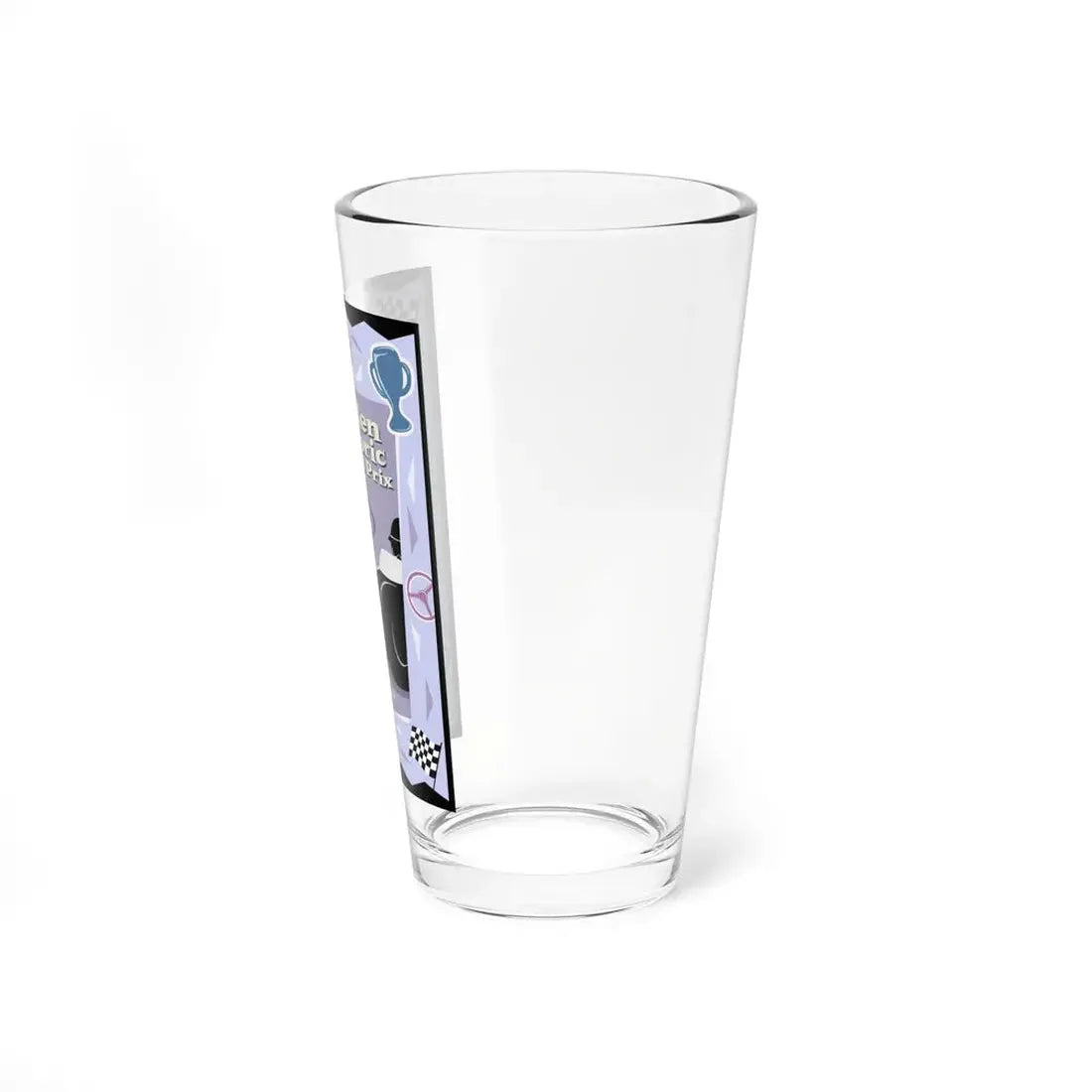Motorsport Poster 68 - Pint Glass 16oz - Go Mug Yourself