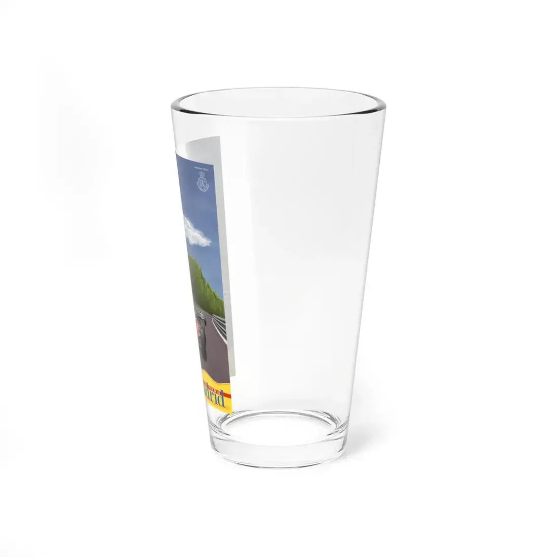 Motorsport Poster 72 - Pint Glass 16oz - Go Mug Yourself