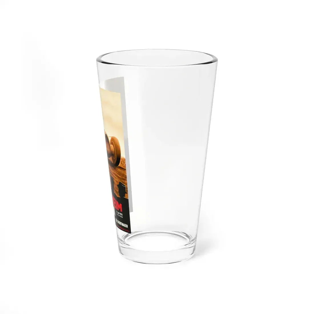 Motorsport Poster 89 - Pint Glass 16oz - Go Mug Yourself