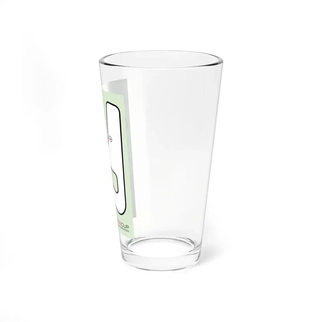 Motorsport Poster 98 - Pint Glass 16oz - Go Mug Yourself