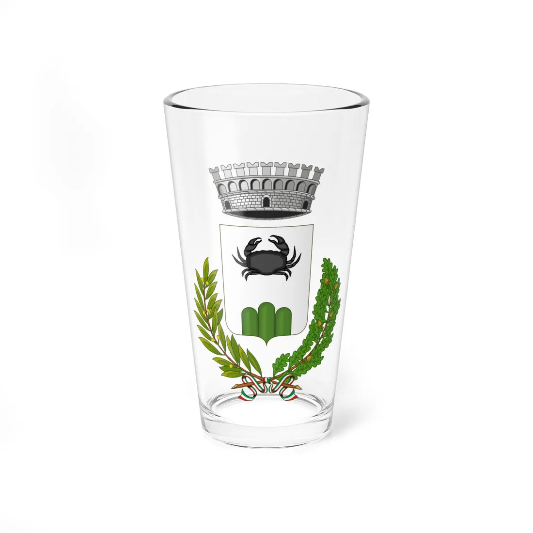 Mottafollone-Stemma (Italy) (Coat of Arms) Pint Glass 16oz 16oz - Go Mug Yourself