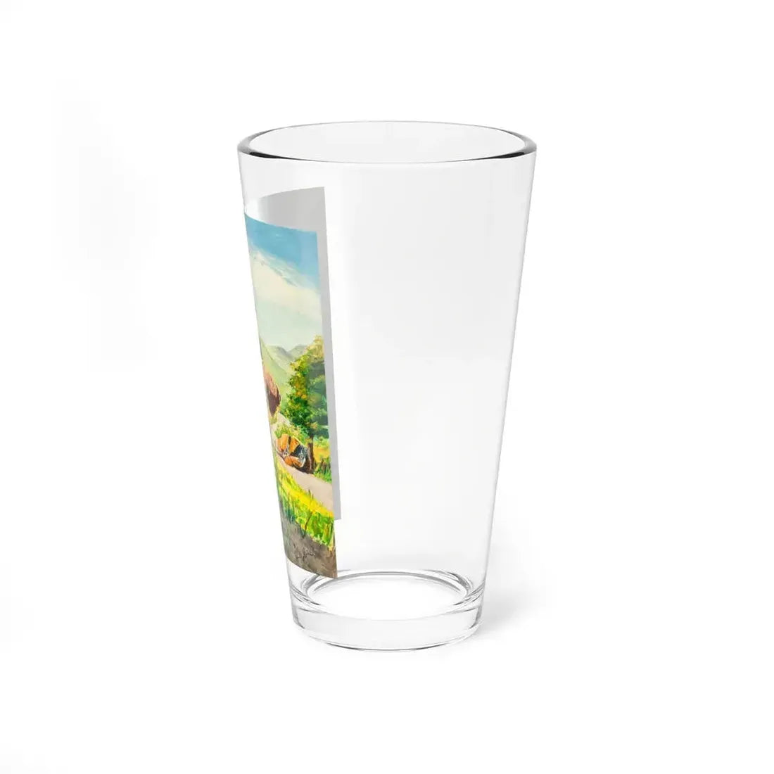 Mountain Woman, Uni Book paperback cover, 1953 - Pint Glass 16oz - Go Mug Yourself